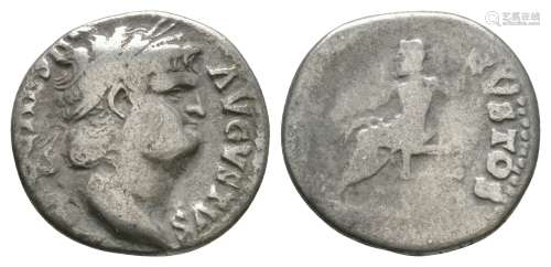 Ancient Roman Imperial Coins - Nero - Jupiter Denarius