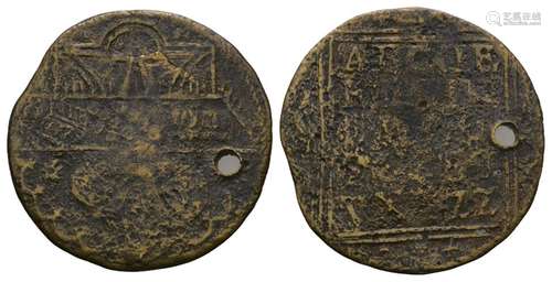 World Tokens - Nuremburg - Rechen Meister Jeton