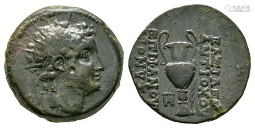 Ancient Greek Coins - Antioch - Antiochos VI Dionysos - Amphora Unit