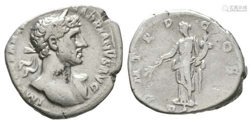 Ancient Roman Imperial Coins - Hadrian - Pax Denarius