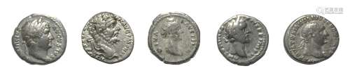 Ancient Roman Imperial Coins - Trajan to Faustina I - Denarii [5]