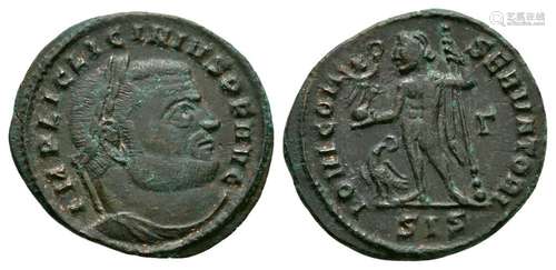 Ancient Roman Imperial Coins - Licinius - Jupiter Follis