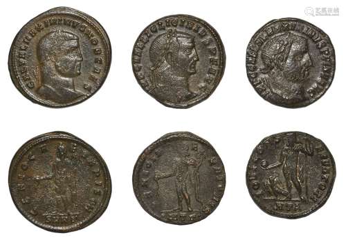 Ancient Roman Imperial Coins - Maximinus II and Licinius - Folles [3]