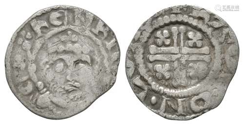 English Medieval Coins - Richard I - London / Raul - Short Cross Penny