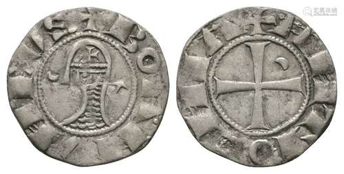 World Coins - Crusader Issues - Antioch - Bohemond III - Denier