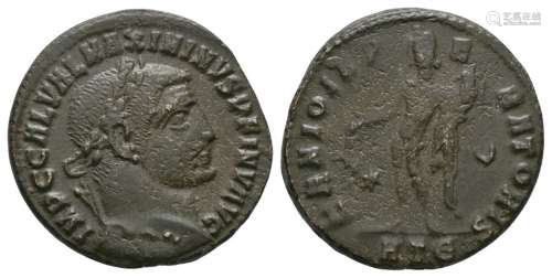 Ancient Roman Imperial Coins - Galerius Maximian - Genius Follis