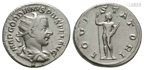 Ancient Roman Imperial Coins - Gordian III - Jupiter Antoninianus