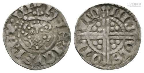 English Medieval Coins - Henry III - London / Nicole - Long Cross Penny