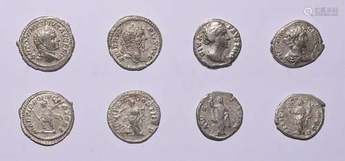 Ancient Roman Imperial Coins - Severan and Earlier Denarii Group [4]