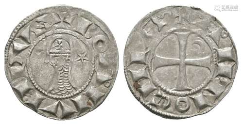 World Coins - Crusader Issues - Antioch - Bohemond IV - Denier