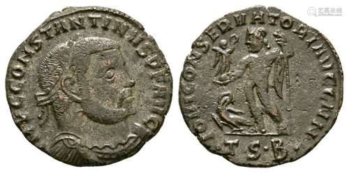 Ancient Roman Imperial Coins - Constantine I (the Great) - Jupiter Follis