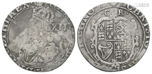 English Stuart Coins - Charles I - Tower - Shilling