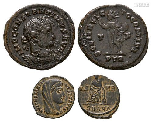 Ancient Roman Imperial Coins - Constantine I - Follis and Posthumous Bronzes [2]