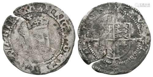 English Tudor Coins - Edward VI (in name of Henry VIII) - Canterbury - Facing Bust Groat