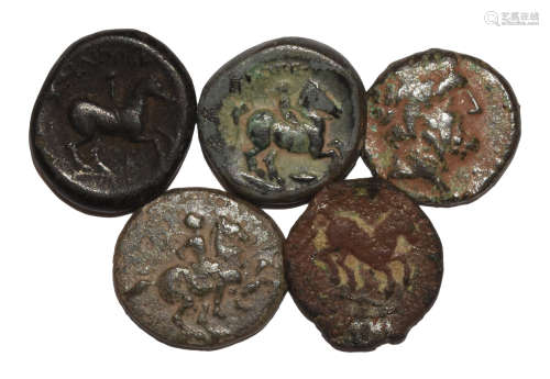 Ancient Greek Coins - Mixed Bronzes [5]