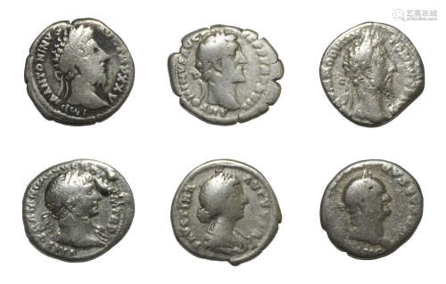 Ancient Roman Imperial Coins - Vespasian to Faustina I - Denarii [6]