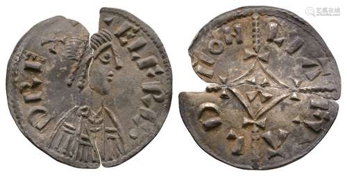 Anglo-Saxon Coins Alfred the Great - Liafwald - Cross-and-Lozenge Penny