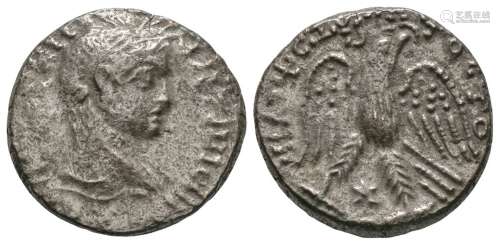 Ancient Roman Imperial Coins - Elagabalus - Syria or Mesopotamia - Eagle Tetradrachm