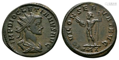 Ancient Roman Imperial Coins - Diocletian - Jupiter Antoninianus
