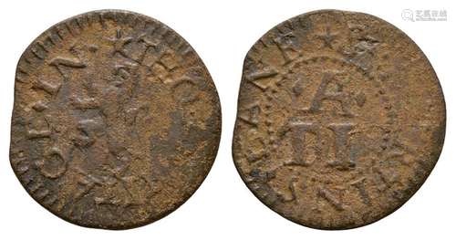 British Tokens - 17th Century - London - St Martins Lane - Token Farthing.