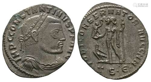 Ancient Roman Imperial Coins - Constantine I (the Great) - Jupiter Follis