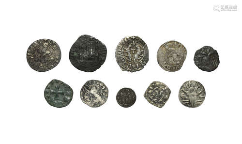 World Coins - Medieval Continental Coin Group [10]