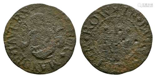 British Tokens - 17th Century - London - Mermaid Tavern - Token Farthing