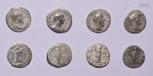 Ancient Roman Imperial Coins - Severan and Earlier Denarii Group [4]
