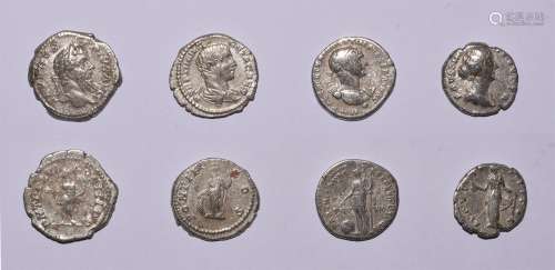 Ancient Roman Imperial Coins - Severan and Earlier Denarii Group [4]