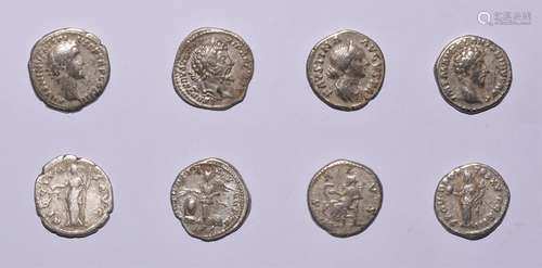 Ancient Roman Imperial Coins - Severan and Earlier Denarii Group [4]