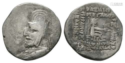 Ancient Greek Coins - Parthia - Sinatruces - Drachm
