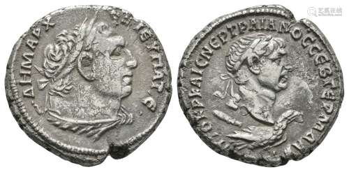 Ancient Roman Imperial Coins - Trajan - Melqart Tetradrachm