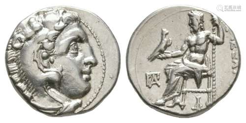 Ancient Greek Coins - Macedonia - Alexander III (the Great) - Zeus Drachm