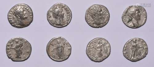 Ancient Roman Imperial Coins - Septimius Severus and Faustina I - Denarii [4]