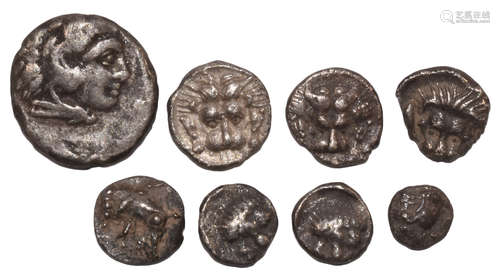 Ancient Greek Coins - Mixed Small Silvers Group [5]