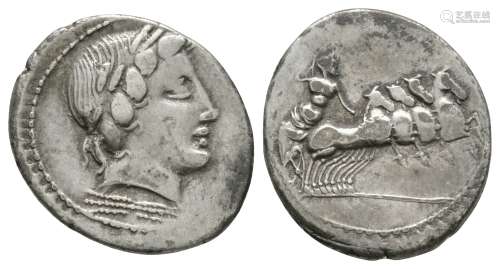 Ancient Roman Republican Coins - Anonymous Issues - Jupiter Denarius