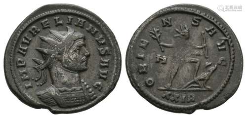 Ancient Roman Imperial Coins - Aurelian - Sol Antoninianus