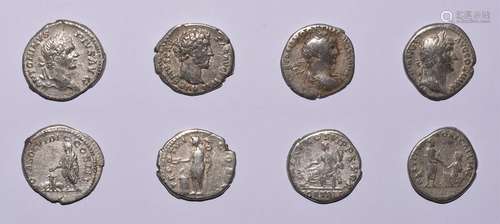 Ancient Roman Imperial Coins - Mixed Denarii Group [4]