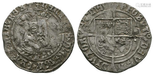 English Tudor Coins - Henry VIII - Three-Quarter Bust Groat