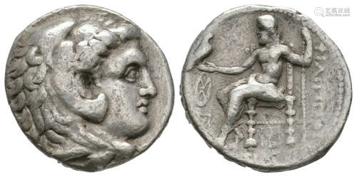 Ancient Greek Coins - Macedonia - Philip III - Zeus Tetradrachm