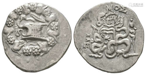 Ancient Greek Coins - Mysia - Pergamon - Cistophoric Tetradrachm