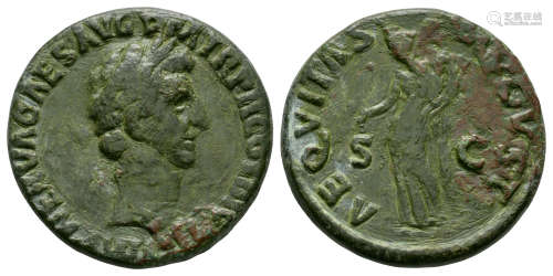 Ancient Roman Imperial Coins - Nerva - Aequitas As