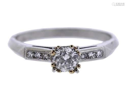 Platinum Diamond Engagement Ring