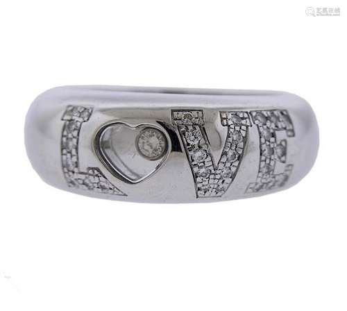 Chopard Love Happy Diamonds 18k Gold Ring