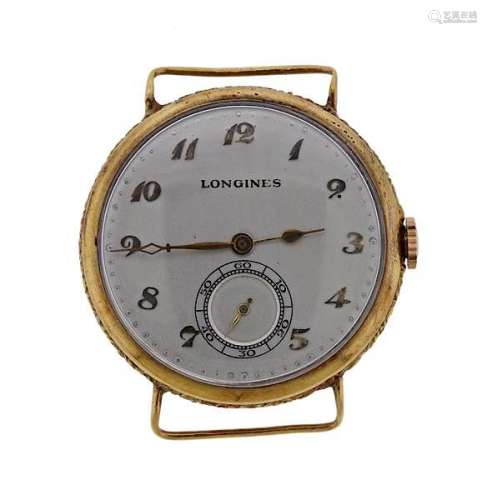 Longines 18K Gold Manual Wind Watch