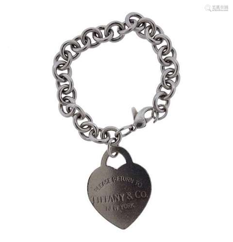 Tiffany & Co Return to Tiffany Sterling Heart Tag Bracelet