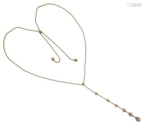 Cartier Draperie de Decollete 18k Gold Diamond Necklace