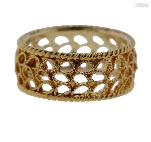 Buccellati Filidoro 18k Gold Band Ring