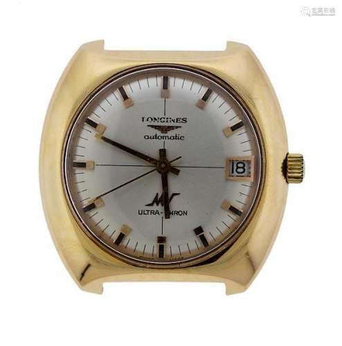 Longines Ultra Chron 18K Gold Automatic Watch
