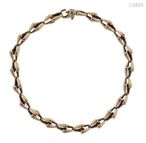 Cartier 18k Gold Link Bracelet